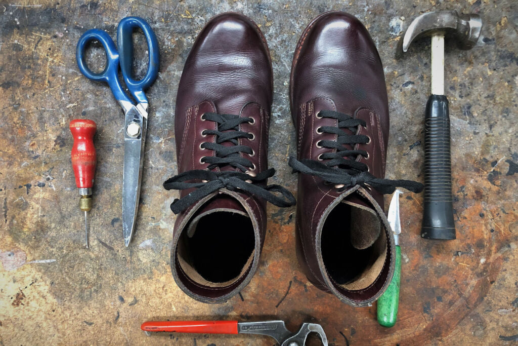 Grand Junction Cowboy, Work Boot Repair, Dress, Climbing Shoe Resole